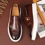 Double Monk Strap Loafers